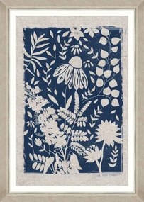Tablou Framed Art Linocut Florals III