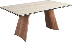 Masa extensibila cu blat din marmura portelanata 1164