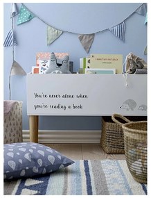 Bibliotecă pentru copii albă 90x50 cm Salam – Bloomingville Mini