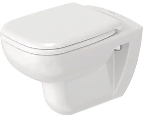 Duravit 25700920002 - Vas WC suspendat D-CODE fără margine, ceramică, alb lucios