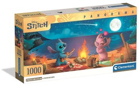 Disney Lilo și Stitch Puzzle Panorama Compact 1000 piese Clementoni
