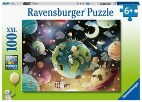 PUZZLE PLANETE, 100 PIESE - RAVENSBURGER (RVSPC12971)