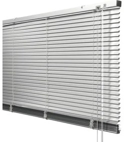 Jaluzea aluminiu Soluna 120x170 cm, argintie, cu 20% mai multe lamele pentru un efect de întunecare mai ridicat