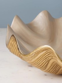 Bol decorativ realizat manual din aluminiu D43cm Enamel
