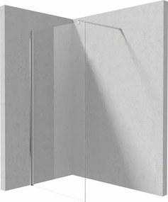 Paravan de dus Deante Kerria Plus crom 100x200 cm