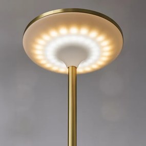 Lampă de birou LED tactilă reîncărcabilă TAVOLO, 2,5W/5V, 2400 mAh, 3000-6000K, aurie