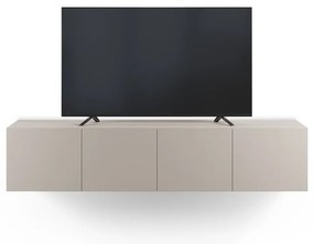 Comodă TV crem 180x38x35 cm Daroca – Marckeric