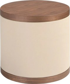 Noptiera design LUX Walnut-Leatherette Mink