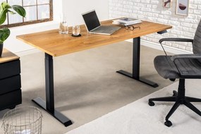 Birou cu inaltime reglabila electrica Oak Desk 160cm