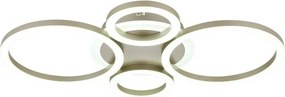 Plafoniera LED design circular LORETTA cafenie