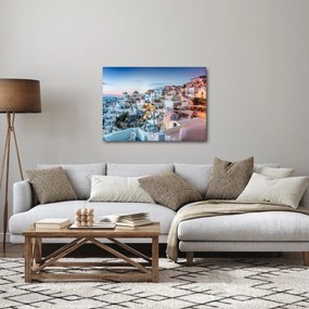 Tablou - Amurg în Santorini (70x50 cm)