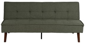 Canapea verde extensibilă cu tapițerie din chenille 181 cm – Ixia