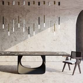 Pendul LED design minimalist Pro Shade alb