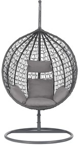 Scaun agăţat, gri, NOLAN NEW