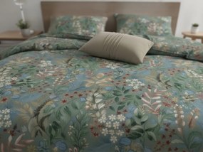 Lenjerie de pat din Renforce bumbac LUNARIA verde Dimensiune lenjerie de pat: 70 x 90 cm | 140 x 220 cm