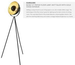 Lampadar / Lampa de podea design vintage Blink EU8022BK SRT