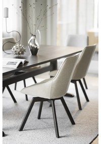 Scaune de dining bej 2 buc. Alison – Rowico