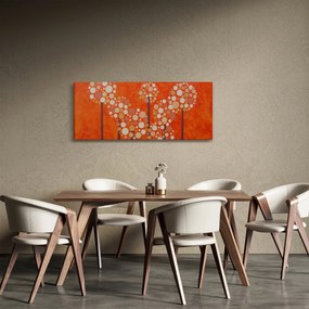 Tablou - Pădurea portocalie (120x50 cm)