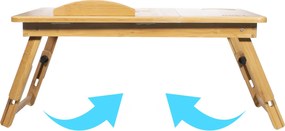 Masuta din bambus pentru laptop GION L