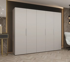 Dulap de haine 250 cm Mirabella 1 (Cașmir + Cașmir). 1126378