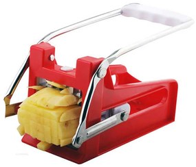 Aparat feliat cartofi, polipropilena, rosu, Floria zln-2621