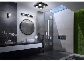 Aplică LED pentru baie Ledvance ORBIS FLAME 3xLED/5,5W/230V IP44 negru