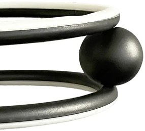 Lustră LED dimabilă pe cablu LED/95W/230V 3000-6500K + telecomandă