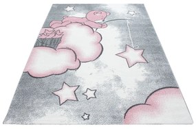 Covor pentru copii roz/gri 160x230 cm Kids – Ayyildiz Carpets