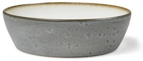 Bol mic alb/verde din gresie Gastro Grey/Cream – Bitz