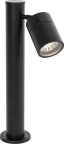 Lampa de exterior neagra 45 cm AR70 reglabila IP44 - Solo