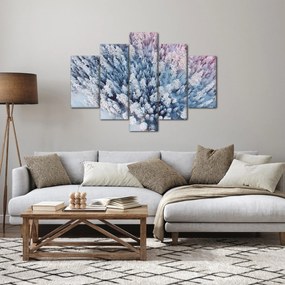 Tablou cu copaci înzăpeziți (150x105 cm)