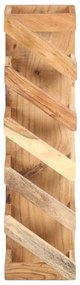 321626 vidaXL Suport de vin pentru 5 sticle, lemn masiv de acacia
