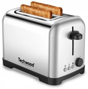 Prajitor de paine Techwood TGPI-2018, inox, 700W