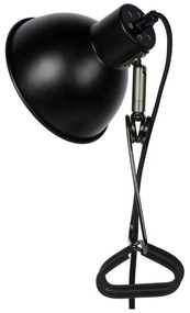 Lampă cu clemă Lucide 45987/01/30 MOYS 1xE27/40W/230V negru