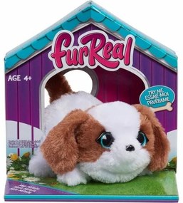 FurReal My Minis Puppy, cățeluș interactiv,alb/maro