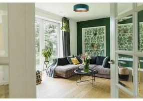 LED Plafonieră GALAXY LED 24W 230V verde/auriu