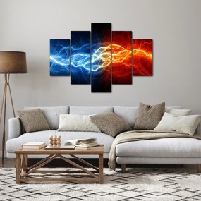 Tablou cu tensiunea de curent (150x105 cm)