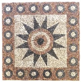 DIVERO – mozaic Floare, 120 cm x 120 cm