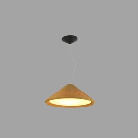 Lustra XXL suspendata design decorativ SAIGON IN 70cm yellow