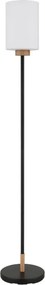 Lampadar/ Lampa de podea metal si lemn ROWENA