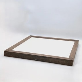 Brilagi-LED Corp de iluminat pentru baie WOODY FRAME LED/40W/230V 60x60 cm IP44 stejar/nuc