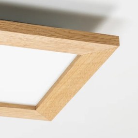 Eglo - Panou LED aplicat SALOBRENA-C RGBW, reglabil, LED/16W/230V, maro + telecomandă