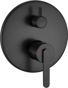 Set de dus incastrat Rea Ontario negru + BOX