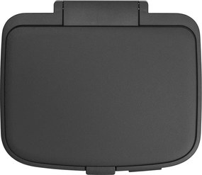 Coș de gunoi gri închis cu pedală din oțel 7 l Bo – Brabantia