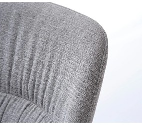 Scaune de dining gri 2 buc. Meridian – Unique Furniture