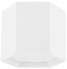 Plafoniera LED design minimal SAMBA alba
