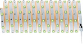 Paulmann 3989 - Bandă LED RGBW dimabilă, 19W, TIP, 10 m, 230V + telecomandă