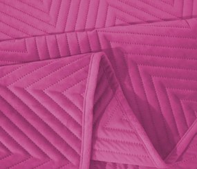 Cuvertura de pat din catifea mov cu model ARROW VELVET Dimensiuni: 170 x 210 cm