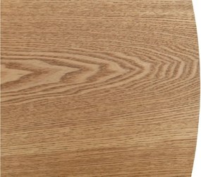 Masa rotunda de sufragerie ANGEL 100x100 cm, decor stejar/casimir.