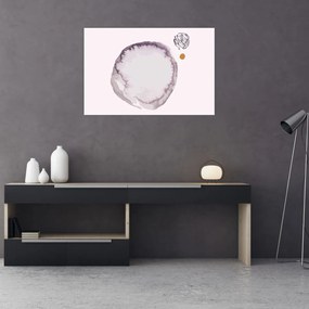 Tablou - Minimalism violet N⁰4 (90x60 cm)